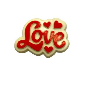 Vintage Hallmark pop art LOVE brooch signed hallmark cards incorporated